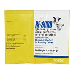 Resorb Electrolyte for Scouring Calves Zoetis Animal Health